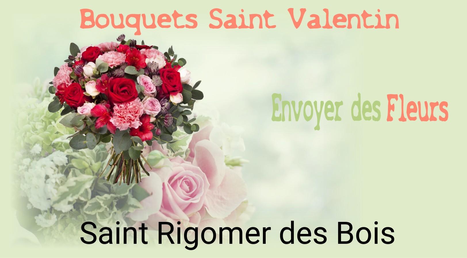 Roses de Saint-Valentin livrées à Saint-Rigomer-des-Bois
